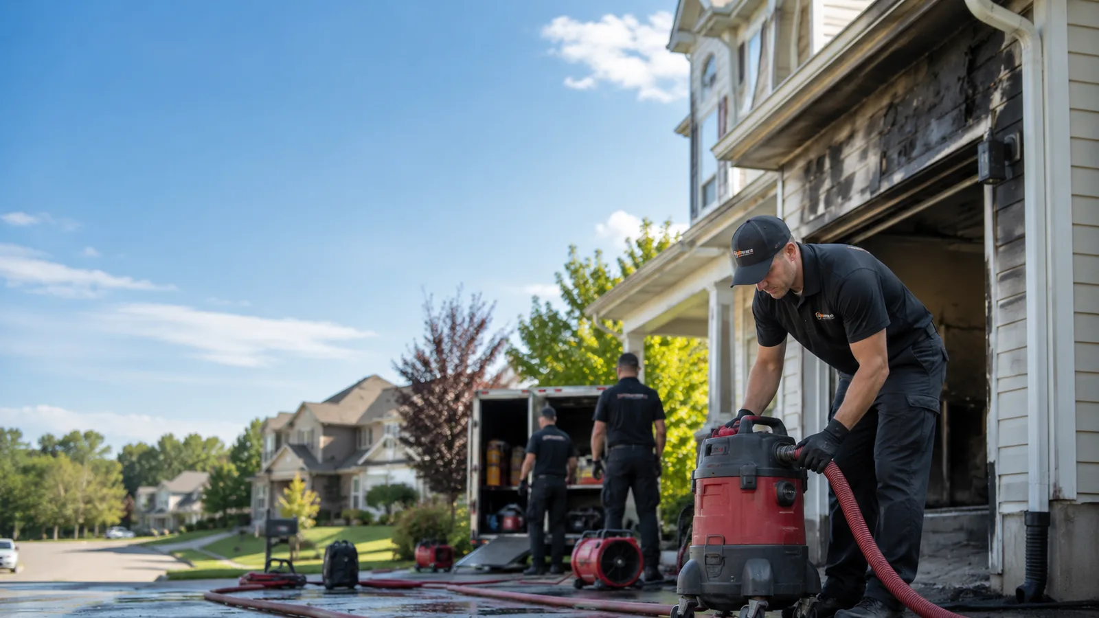 Fire And Smoke Damage Restoration in Louisiana near me